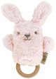 O.B. Designs Betsy Bunny Rattle Teether - Pink