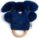 O.B. Designs Bobby Bunny Rattle Teether - Navy