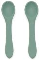 O.B. Designs Eco-Friendly Silicone Baby Spoon 2pk - Ocean