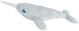 O.B. Designs Winter Narwhal Plush Toy - Soft Blue (50cm)