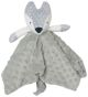 ES Kids Fox Comforter with Rattle - Grey (34cm)