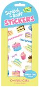 Vanilla Confetti Cake Scratch & Sniff Stickers