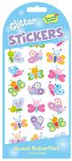 Sweet Butterfly Glitter Stickers