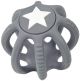 ES Kids Silicone Teether Ball - Grey