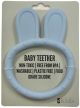ES Kids Bunny Ring Silicone Teether - Light Blue