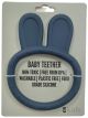 ES Kids Bunny Ring Silicone Teether - Navy Blue