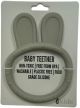 ES Kids Bunny Ring Silicone Teether - Olive