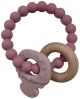 ES Kids Key Ring Silicone Teether - Pink