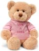 Gund It's a Girl Bear - Pink T-Shirt (30cm)