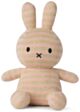 Miffy Plush Sitting Organic Cotton Knit - Sparkle Stripe Pink (23cm)