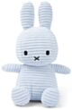 Miffy Plush Sitting ECO Corduroy - Ice Blue (23cm)