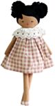 Alimrose Aggie Doll - Rose Check (45cm)