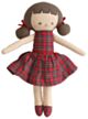 Alimrose Audrey Doll - Tartan (26cm)