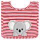 Alimrose Baby Koala Bib - Red