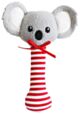 Alimrose Baby Koala Stick Rattle - Red