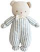 Alimrose Baby Ted - Chambray Stripe (24cm)