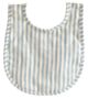 Alimrose Baby Bib - Chambray Stripe