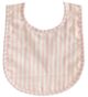 Alimrose Baby Bib - Pink Stripe