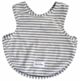 Alimrose Bib with Arm Holes - Grey Stripe