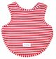 Alimrose Bib with Arm Holes - Red Stripe