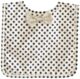 Alimrose Bow Tie Bib - White Navy Star