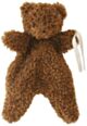 Alimrose Charlie Bear Paci Comforter - Chocolate (28cm)