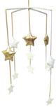 Alimrose Falling Star Mobile - Gold & Ivory