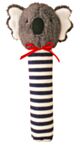 Alimrose Koala Hand Squeaker - Navy Stripe