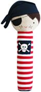 Alimrose Linen Pirate Hand Squeaker - Navy