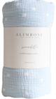 Alimrose Organic Muslin Swaddle - Starry Night Baby Blue