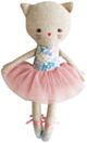 Alimrose Odette Kitty Ballerina - Liberty Blue (23cm)