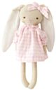 Alimrose Pixie Bunny - Pink Gingham (28cm)