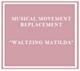 Alimrose Replacement Musical Box - Waltzing Matilda
