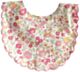 Alimrose Scallop Bib - Rose Garden