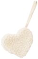 Alimrose Sherpa Paci Heart Comforter - Ivory
