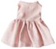 Alimrose Small Doll Dress - Pale Pink (20-28cm)