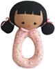 Alimrose Audrey Grab Rattle - Posy Heart