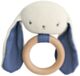 Alimrose Baby Bunny Teether Rattle - Chambray