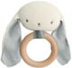 Alimrose Baby Bunny Teether Rattle - Grey