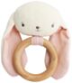 Alimrose Baby Bunny Teether Rattle - Pink