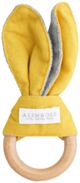 Alimrose Bailey Bunny Teether - Butterscotch Linen