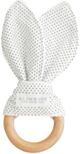 Alimrose Bailey Bunny Teether - Navy Spot