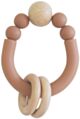 Alimrose Remy Beechwood Silicone Teether - Cinnamon