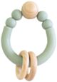 Alimrose Remy Beechwood Silicone Teether - Sage