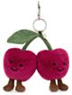 Jellycat Amuseable Cherries Bag Charm (16cm)