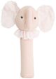 Alimrose Baby Elephant Hand Squeaker - Pink
