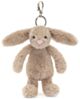Jellycat Bashful Beige Bunny Bag Charm (18cm)