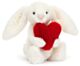 Jellycat Bashful Red Love Heart Bunny - Little (20cm)
