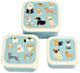 Rex London Best In Show Set of 3 Snack Boxes