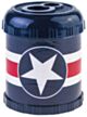 Bobble Art Star & Stripe Pencil Sharpener